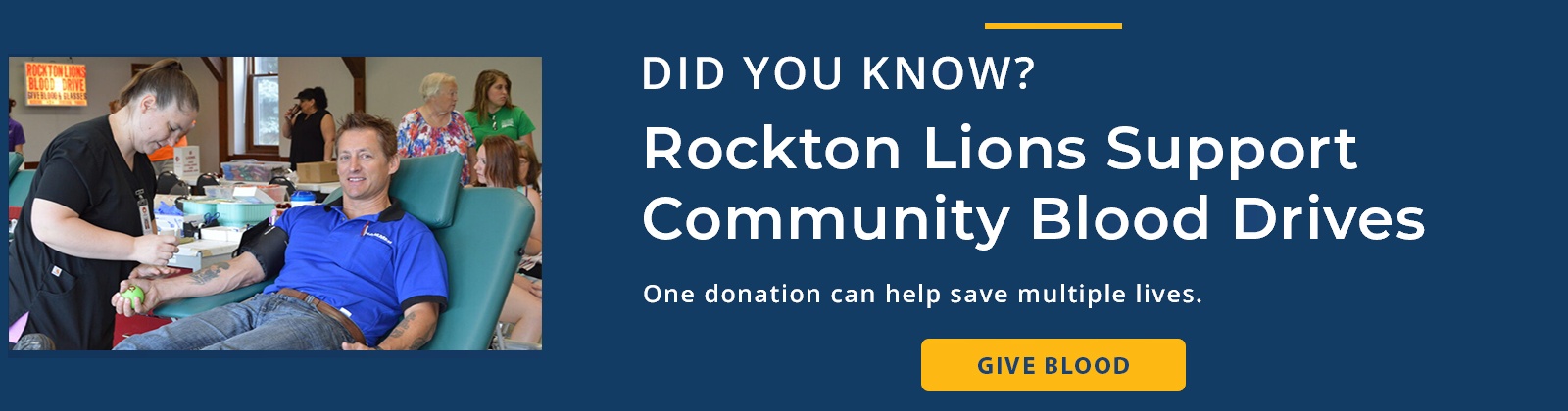 Rockton Lions community blood drive