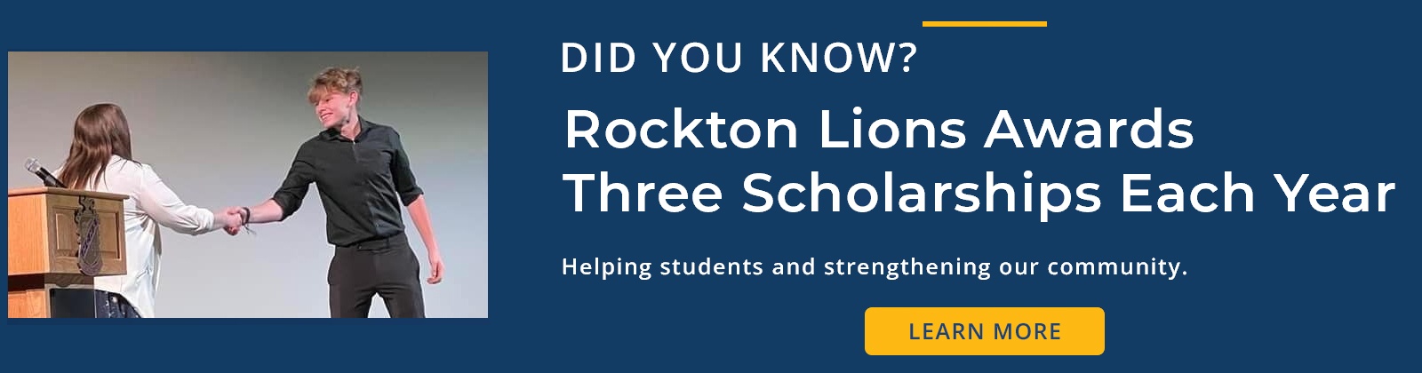 Rockton Lions scholarships