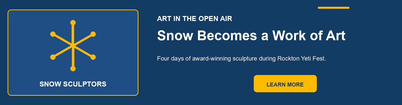 Rockton Lions Snow Sculptors Exhibition